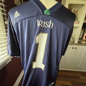 XL Notre Dame ADIDAS Jersey #1